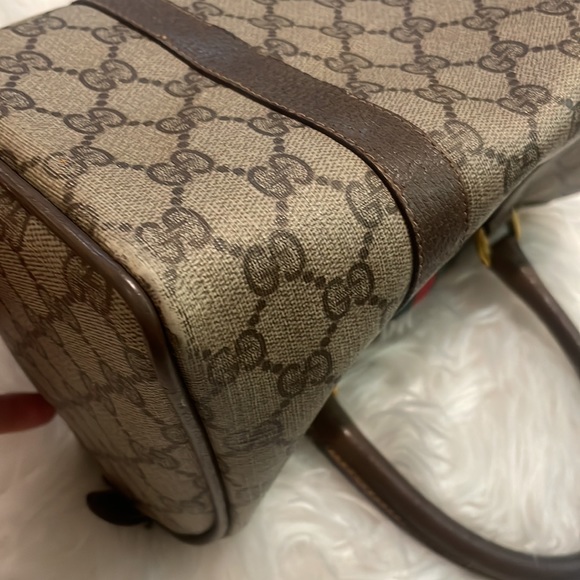 Gucci Supreme GG Vintage Boston Monogram Doctors Bag - Picture 8 of 16